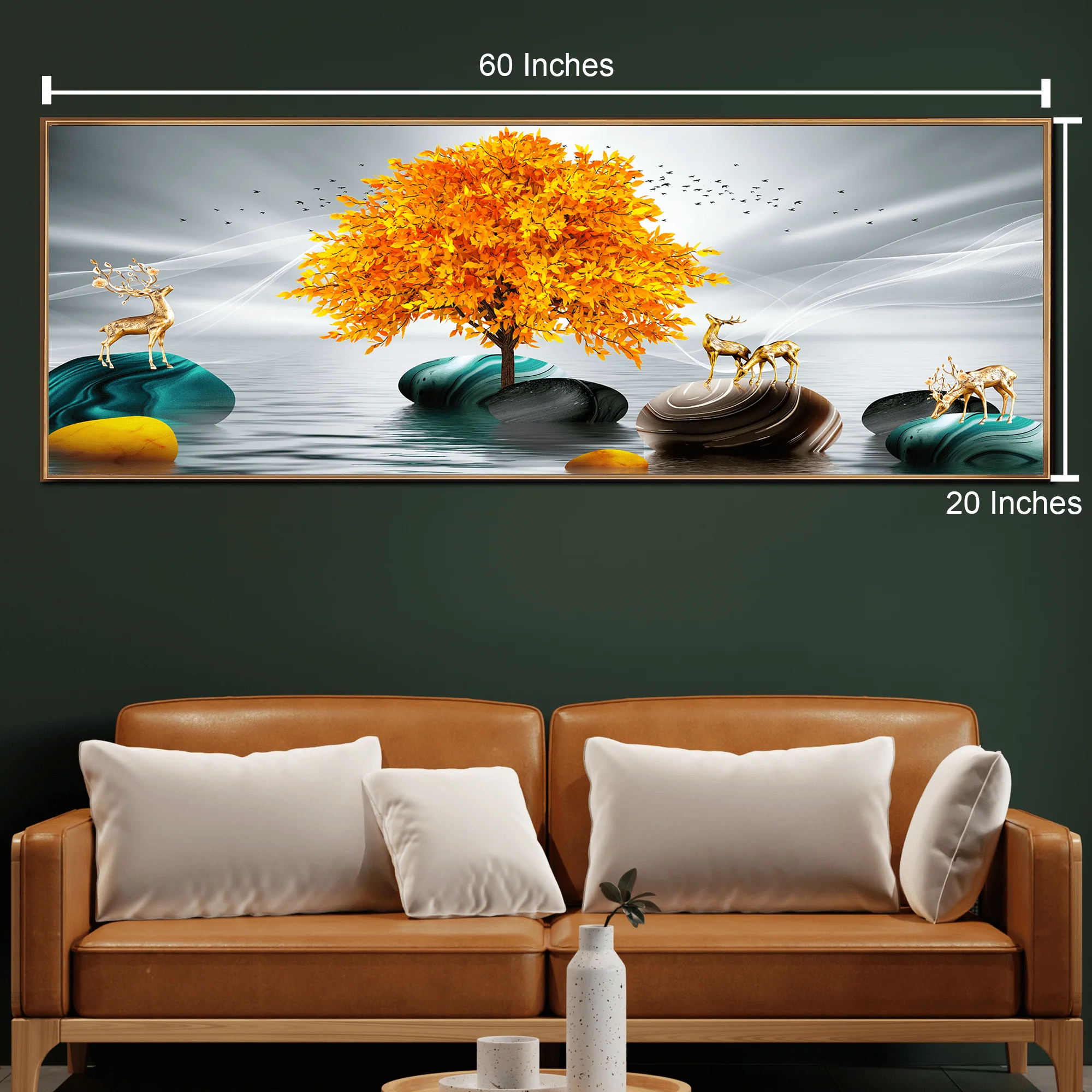 Celestial Sanctuary Canvas Wall painting Bedroom - Image 2