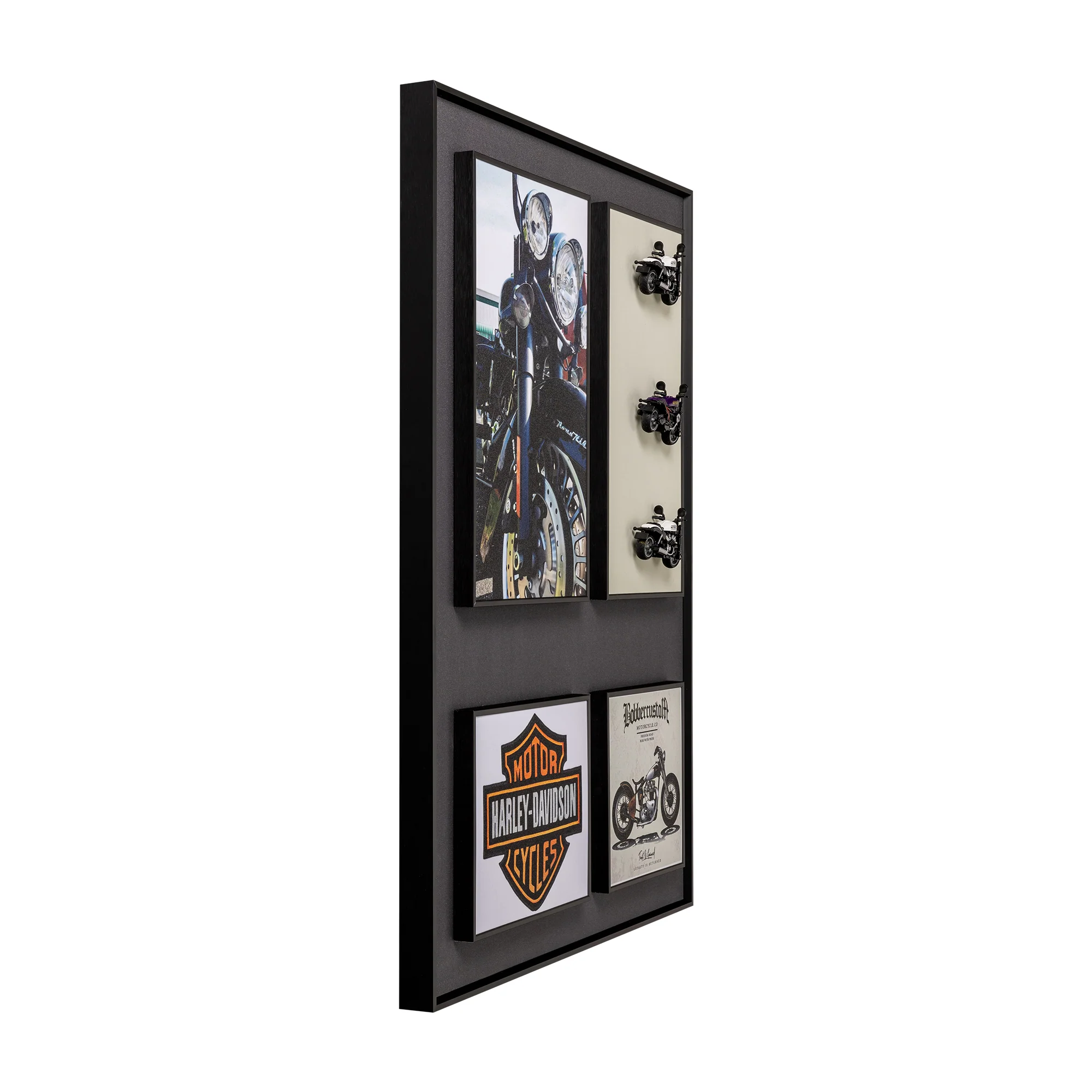 Classic Harley-Davidson Pop Art Shadow box - Image 4