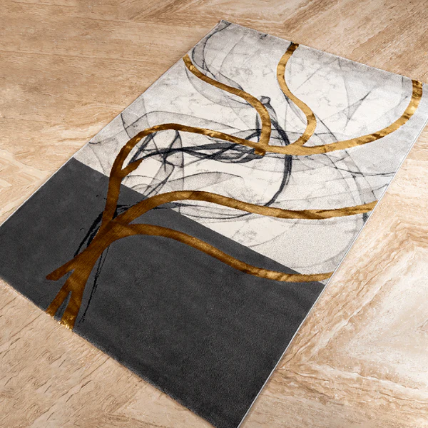 Contemporary Abstract Art Floor Rug (6.5x9.5 feet) - Image 2