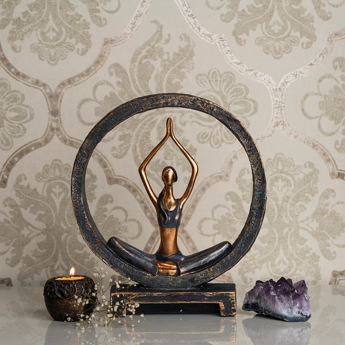 The Vipasana Yogi Table Decoration Showpiece - Image 3