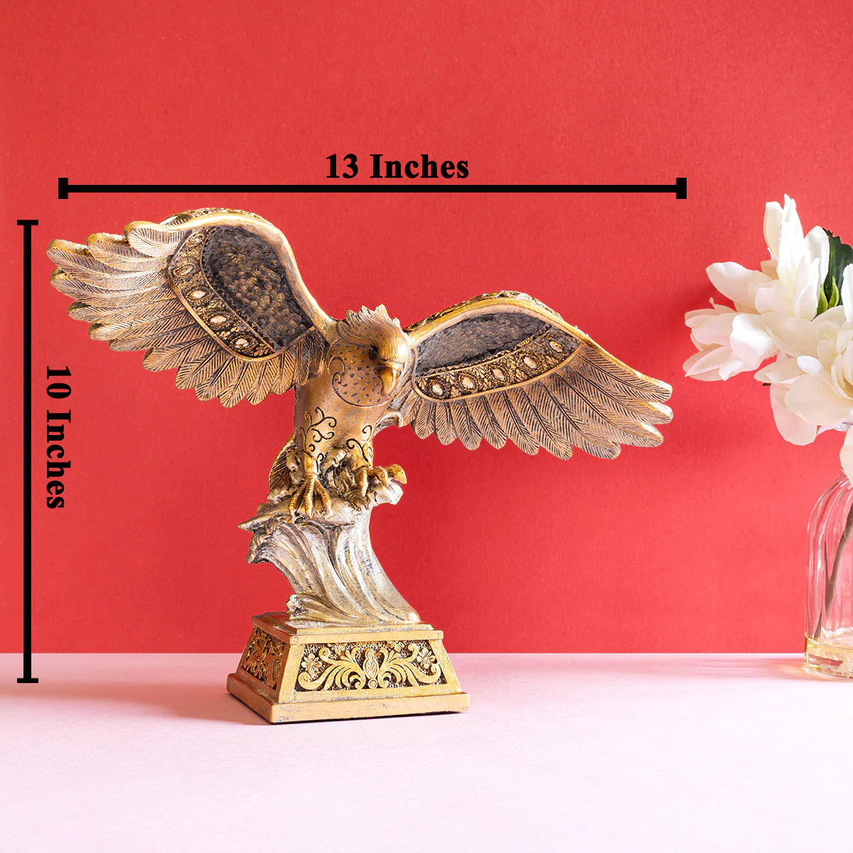 Deccan Majestic Eagle Decorative Showpiece - Image 2
