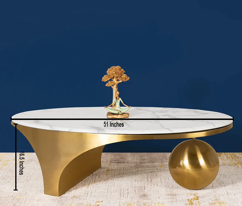 Eclipse Modernista Coffee Table (Stainless Steel) - Image 4