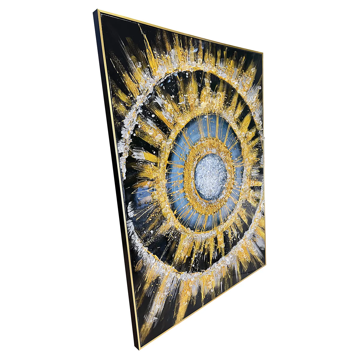 Enigmatic Brilliance Resin Art Wall Painting - Image 3