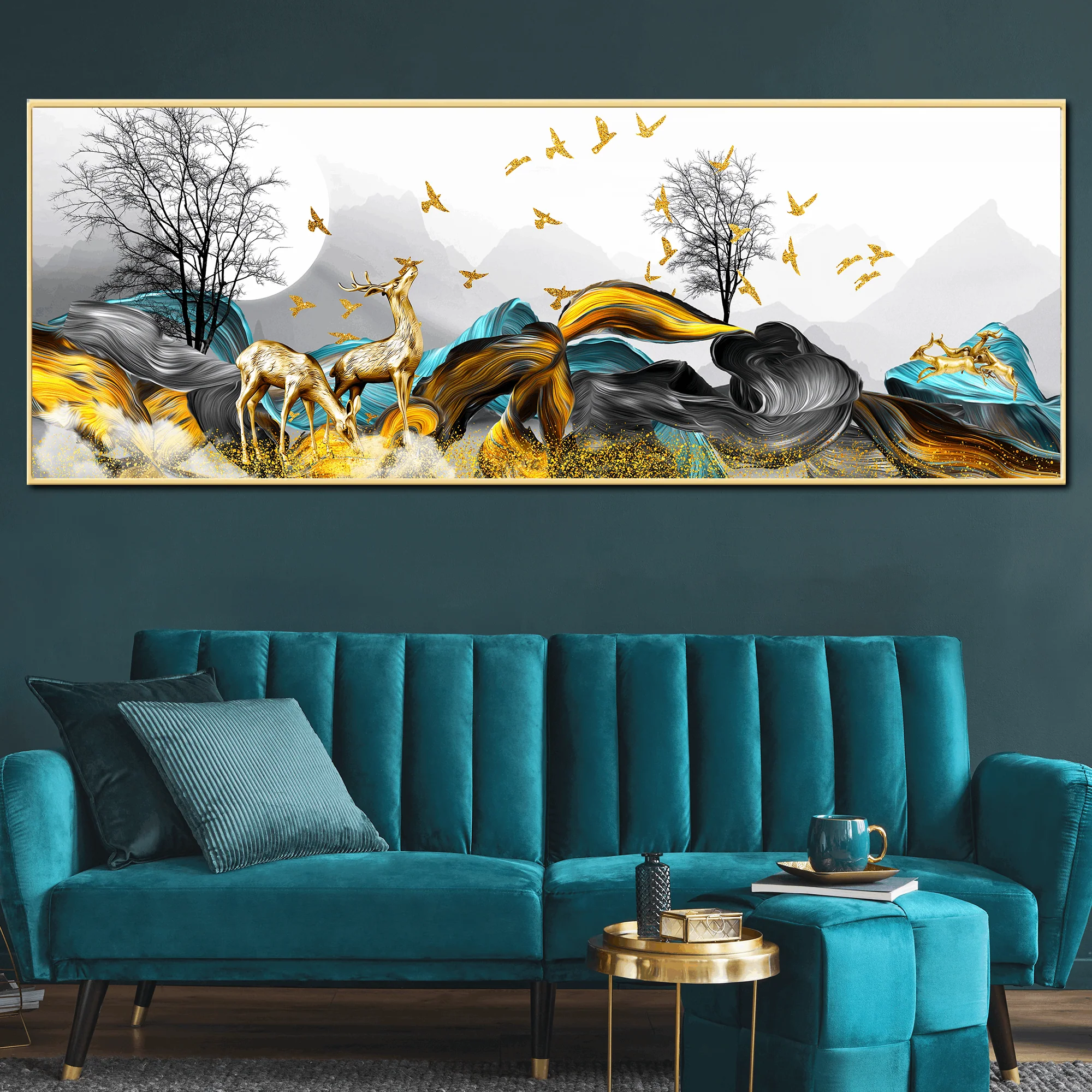 Ethereal Elegance Canvas Painting for Home Wall