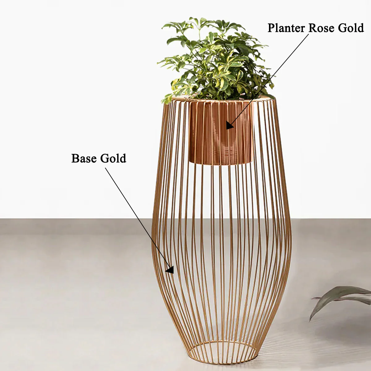 Euphoric Earth Planters - Big - Rose Gold - Image 2