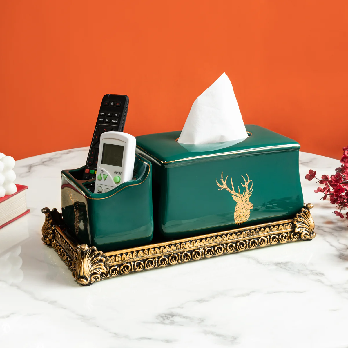 Florence Ceramic Multipurpose Organizer - Image 2