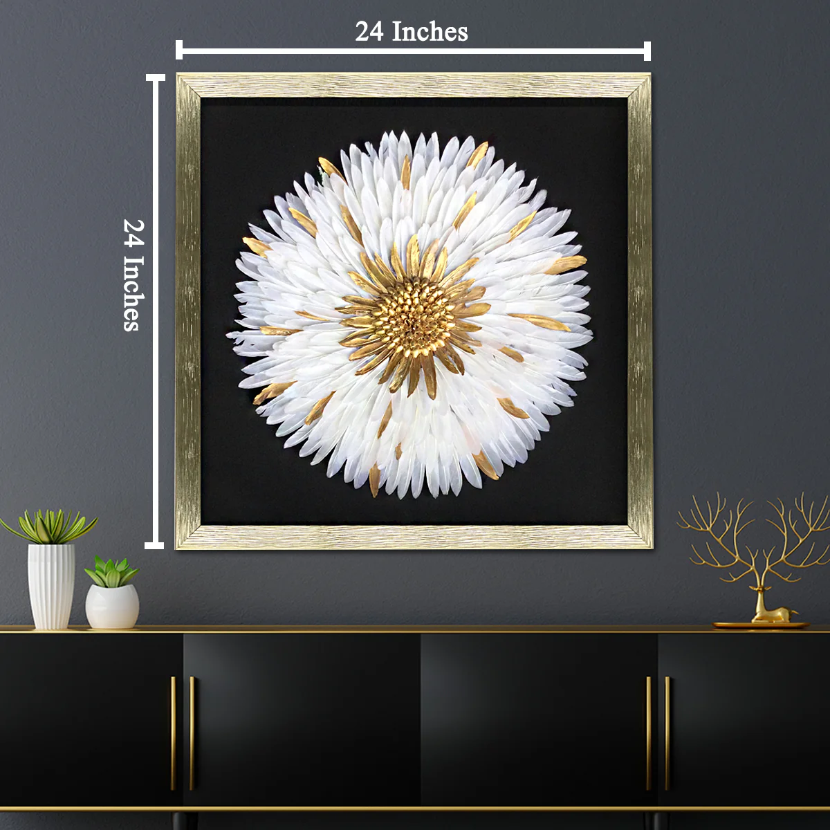 Glitz and Glam Shadow Box for Wall Decoration - Image 2