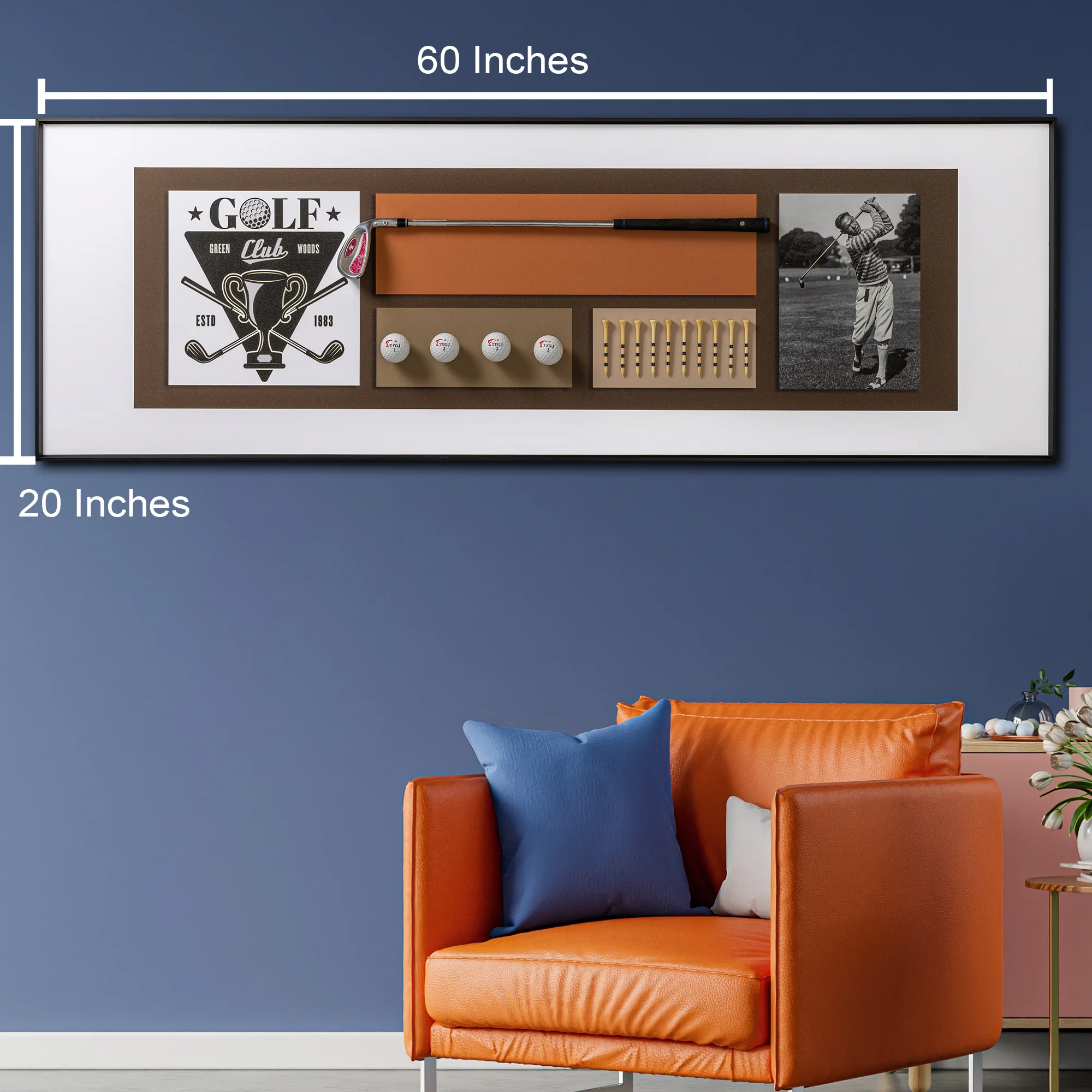 Golf Heritage Pop Art Shadow Box - Image 2