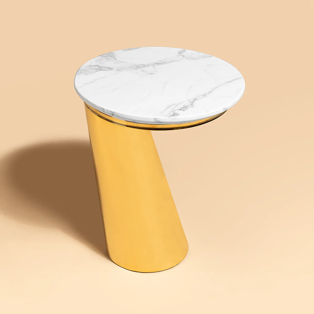 Harmonic Hub Side Table (Stainless Steel) - Image 4