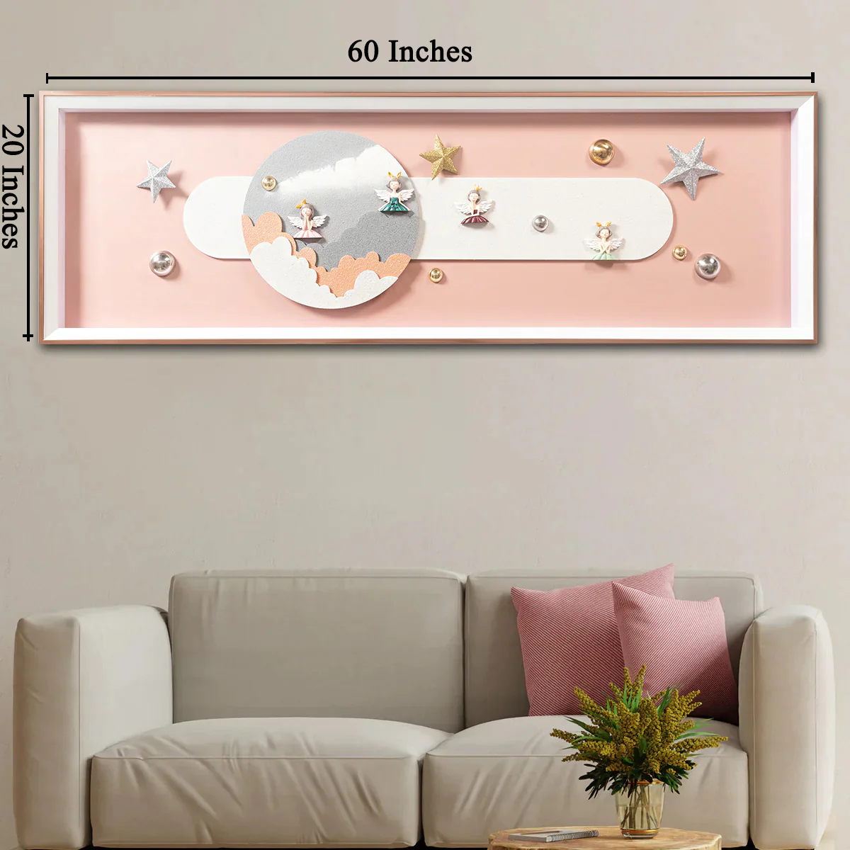 Harmonic Whirl Shadow Box Wall Decoration Piece - Image 3