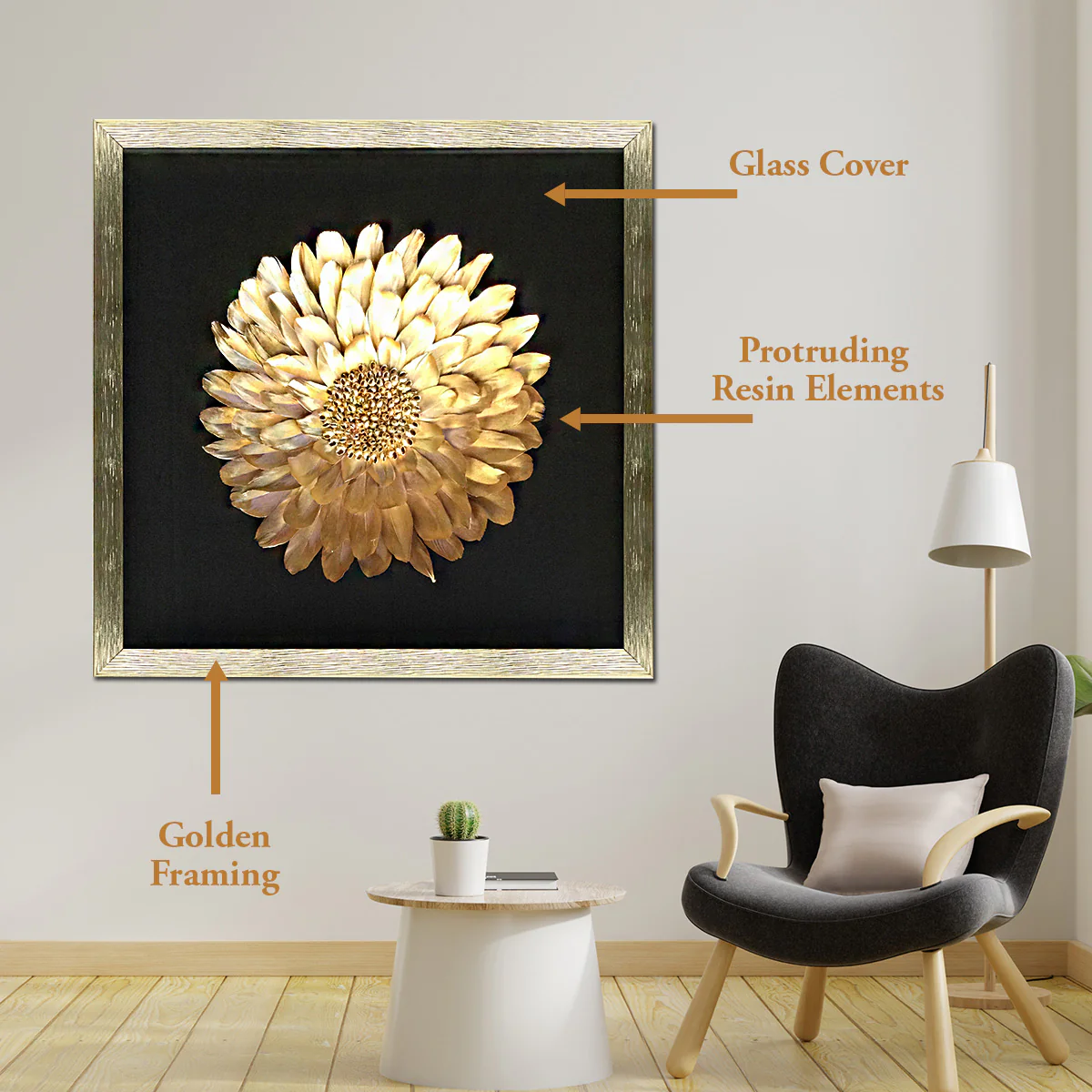 Homely Treasures Shadow Box for Wall Decoration - Image 3