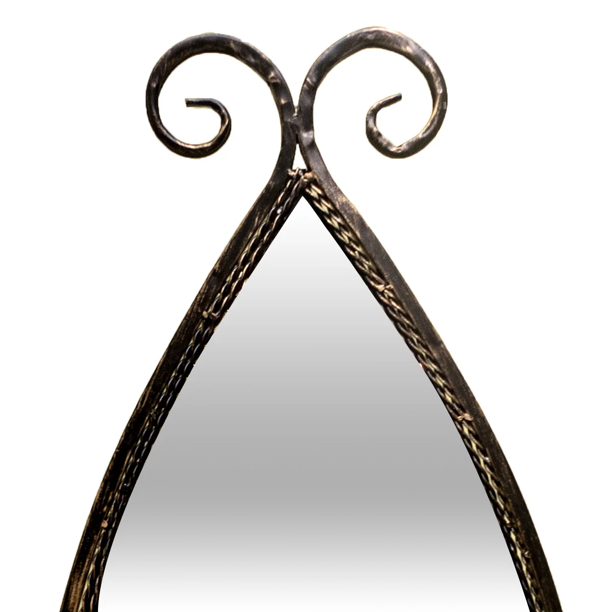 IlluVision Decorative Floor Mirror - Black - Image 3
