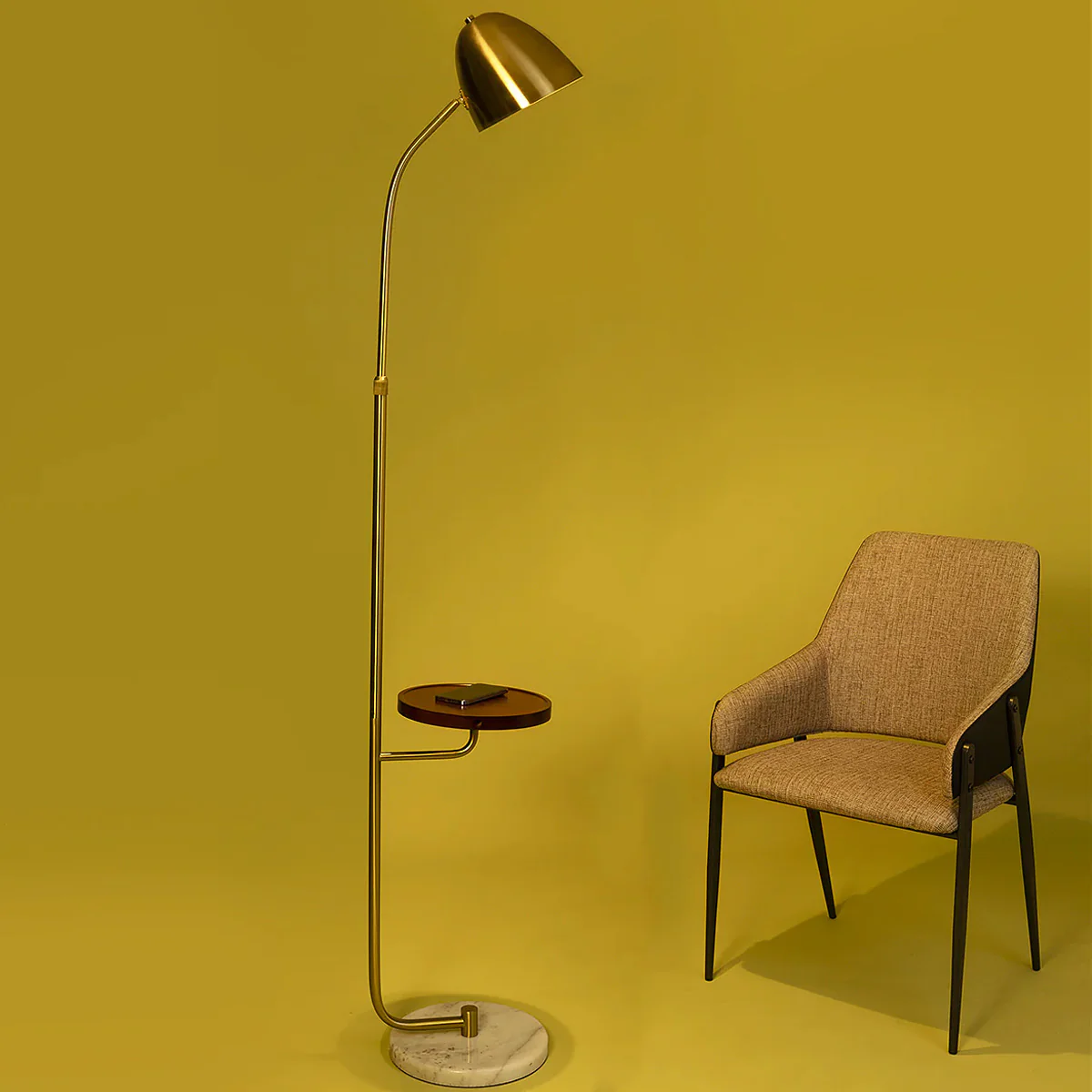 Industrial Steampunk Pipe Designer Floor Lamp - Image 4