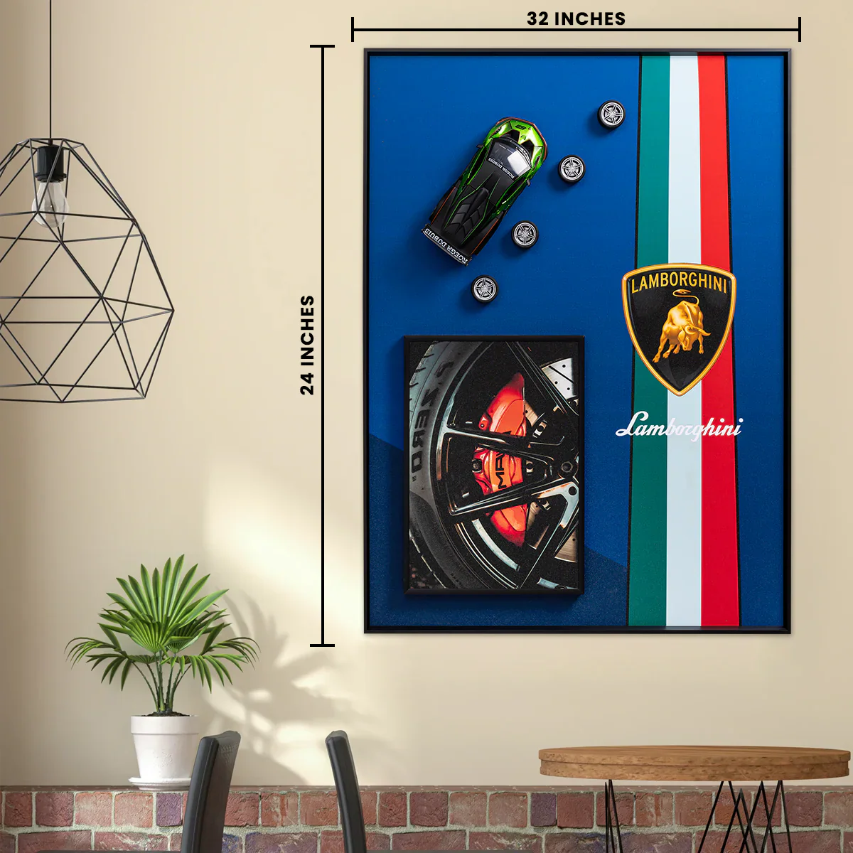 Lamborghini Legacy Pop Art Shadow Box - Image 2