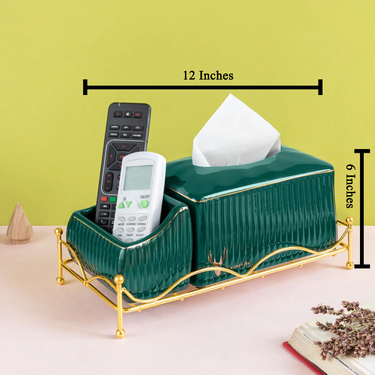 Lavishly Yours Home Ceramic Multipurpose Organizer - Image 2
