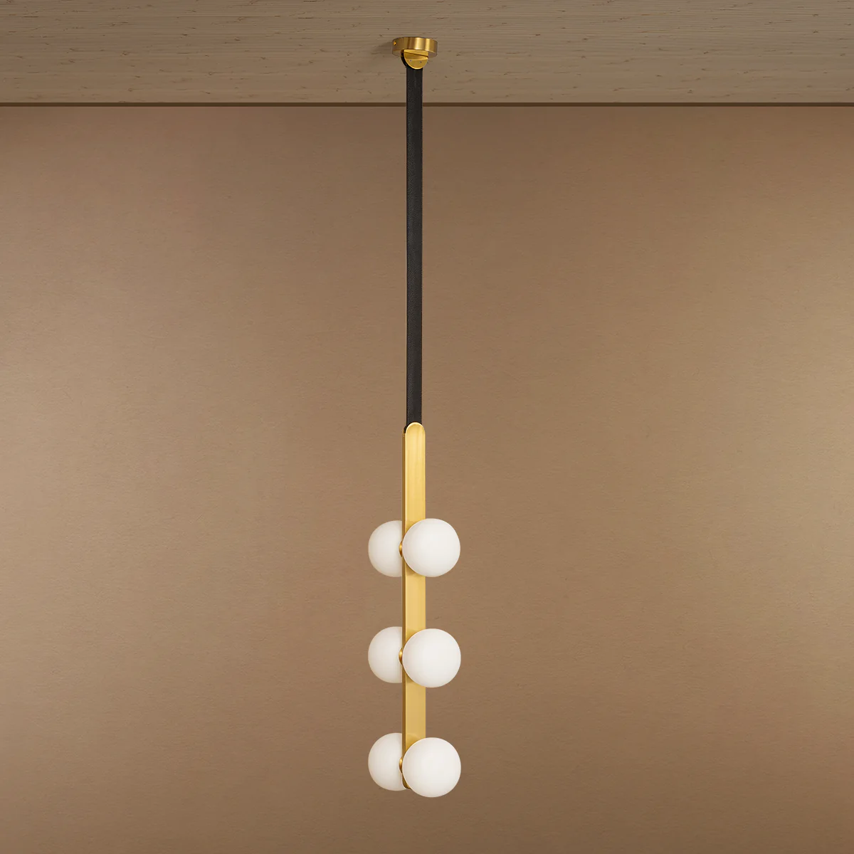 Luminous Pearl Cascade Pendant Light for Living Room - Image 2