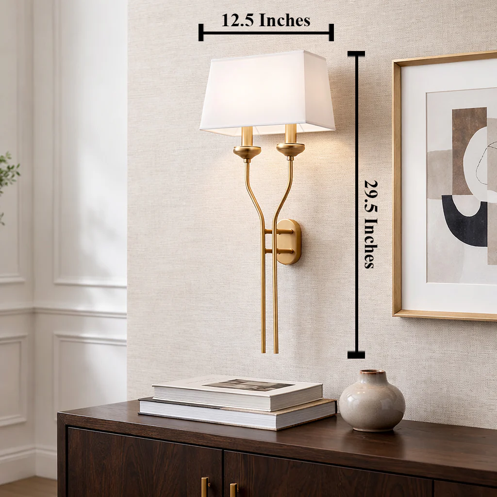 Lunar Radiance Wall Light for Living Room - Image 2