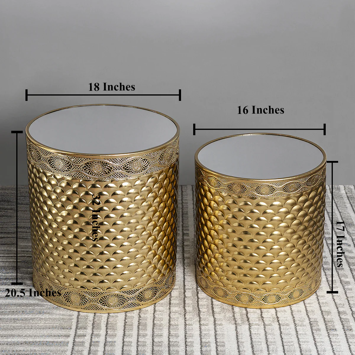 Lune Grove Nesting Side Tables - Image 3