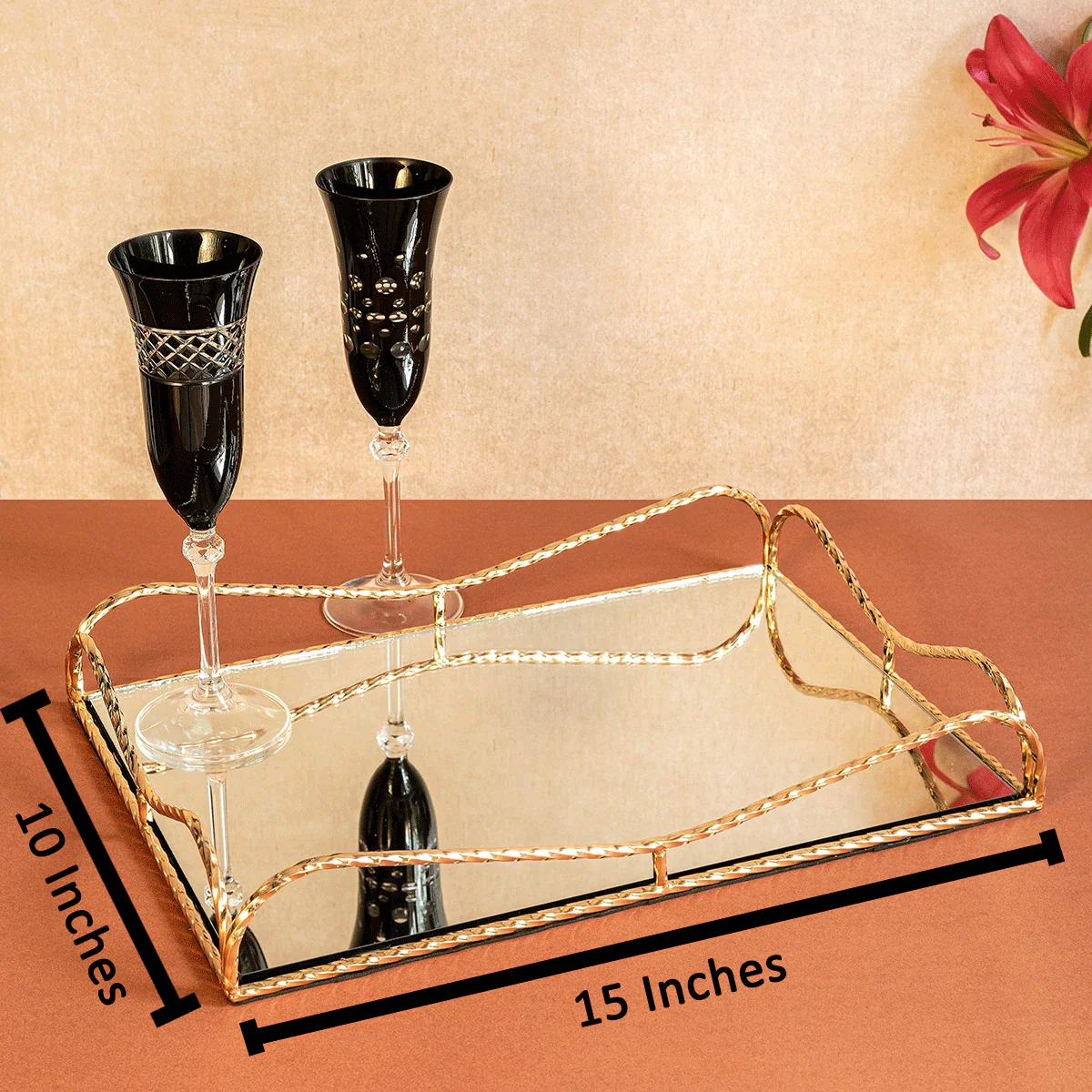 Luxor Decorative Serving Tray - Image 2