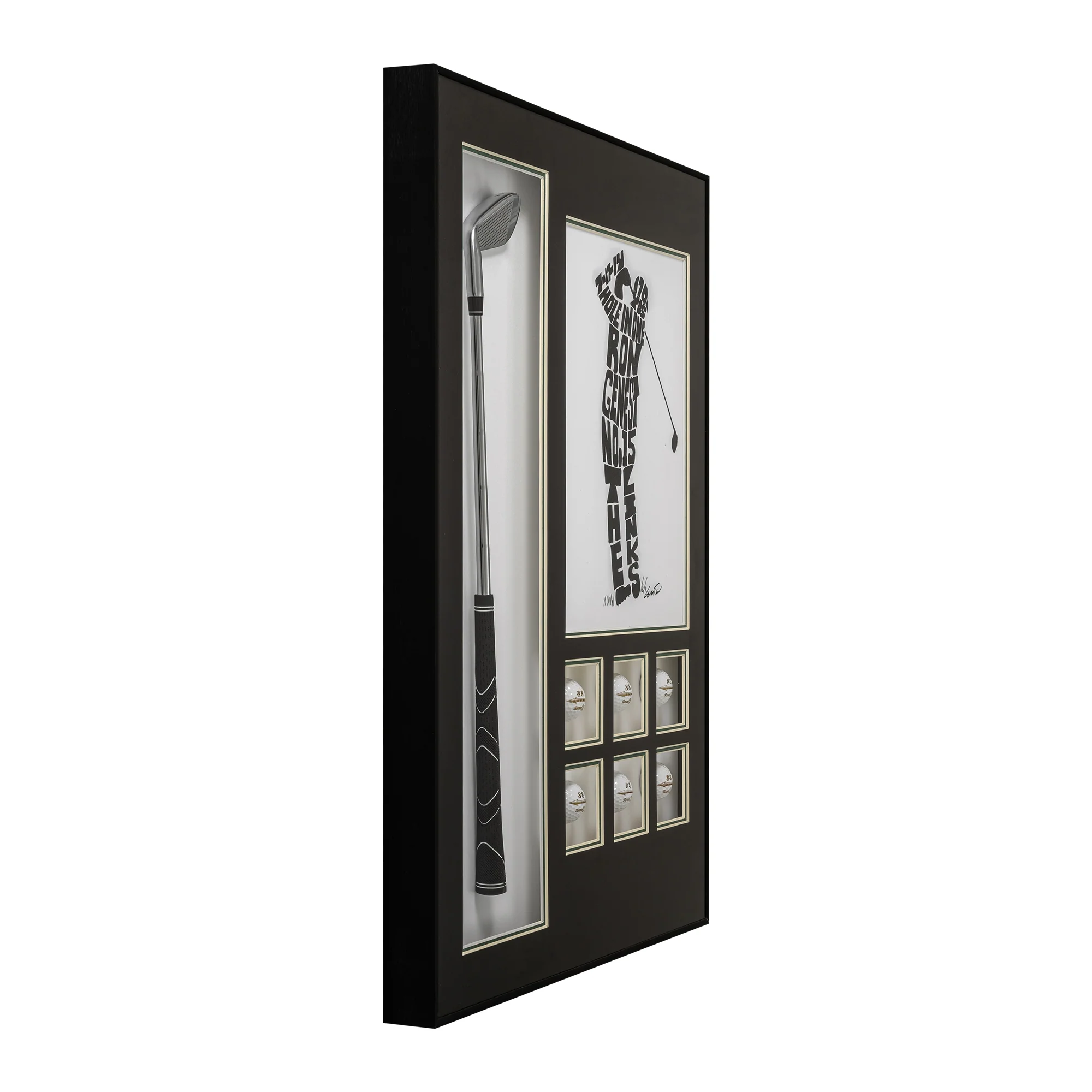 Masterstroke Golf Art Pop Art Shadow box - Image 4