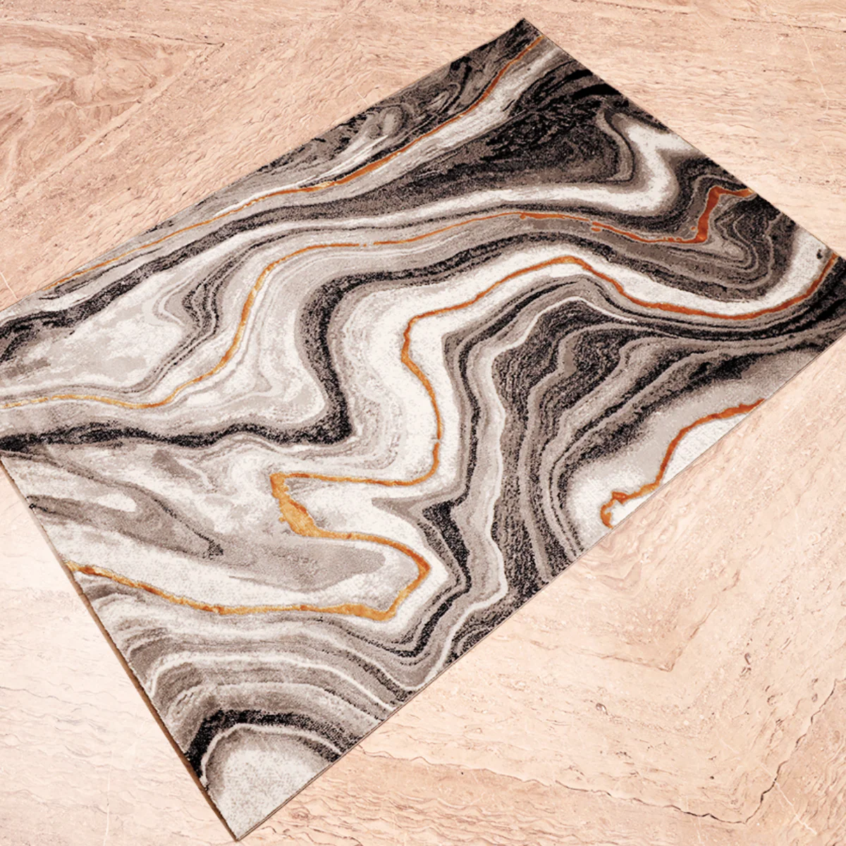 Montreal Waves Floor Rug (5 X 7.5 Feet) - Image 2