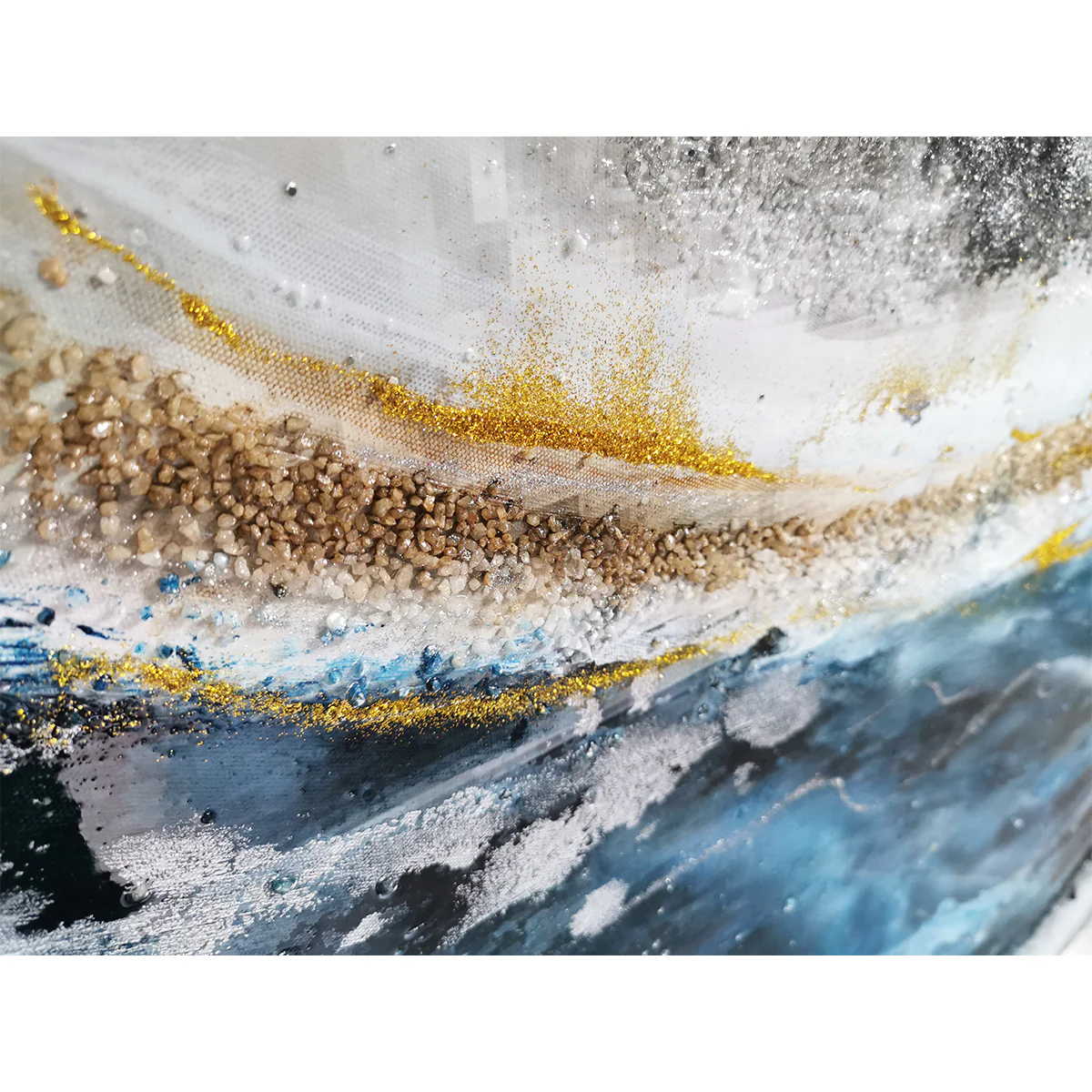 Mystic Aurora Resin Art Wall Painting for Home - Image 4