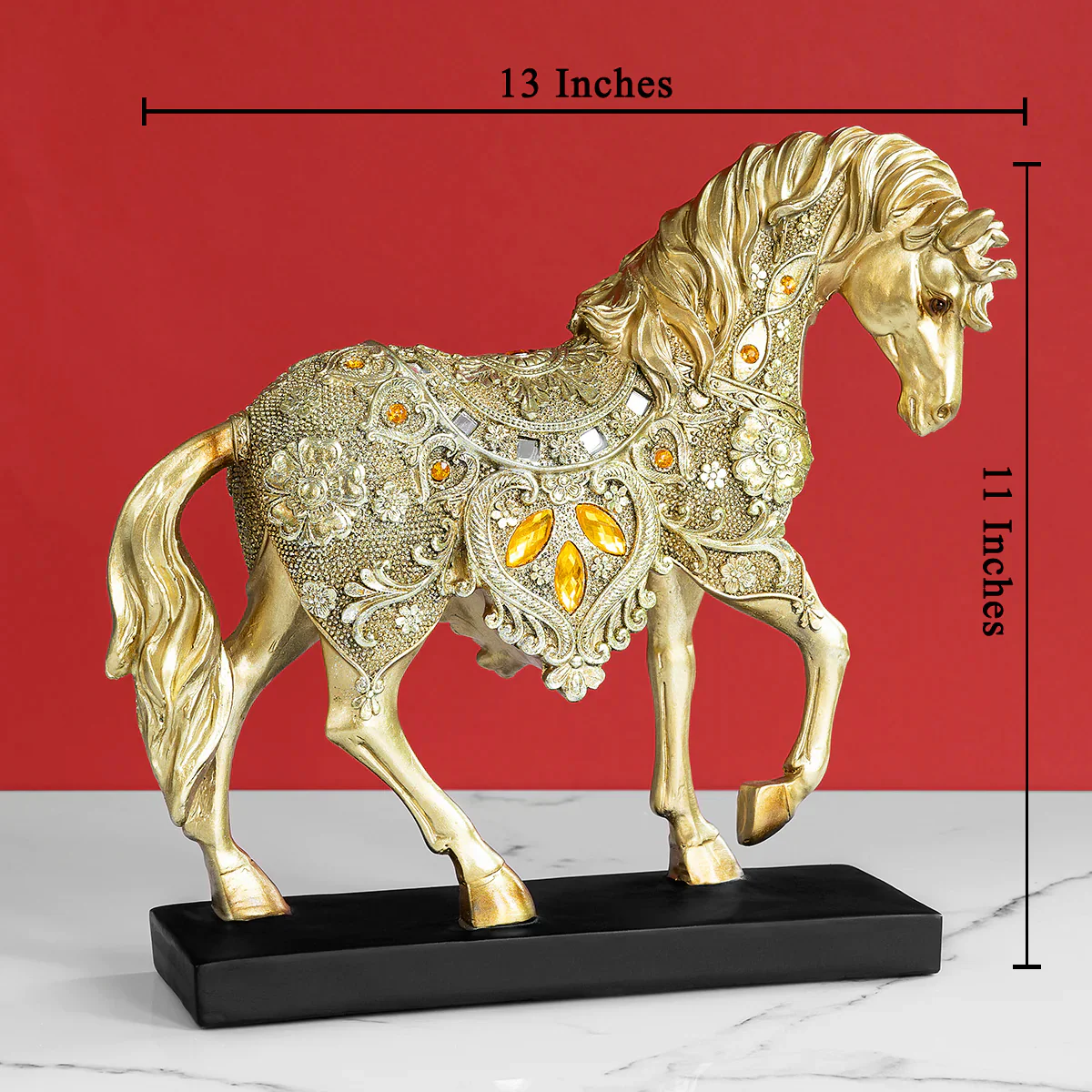Noble Stallion Home Decoration Showpiece - Image 2
