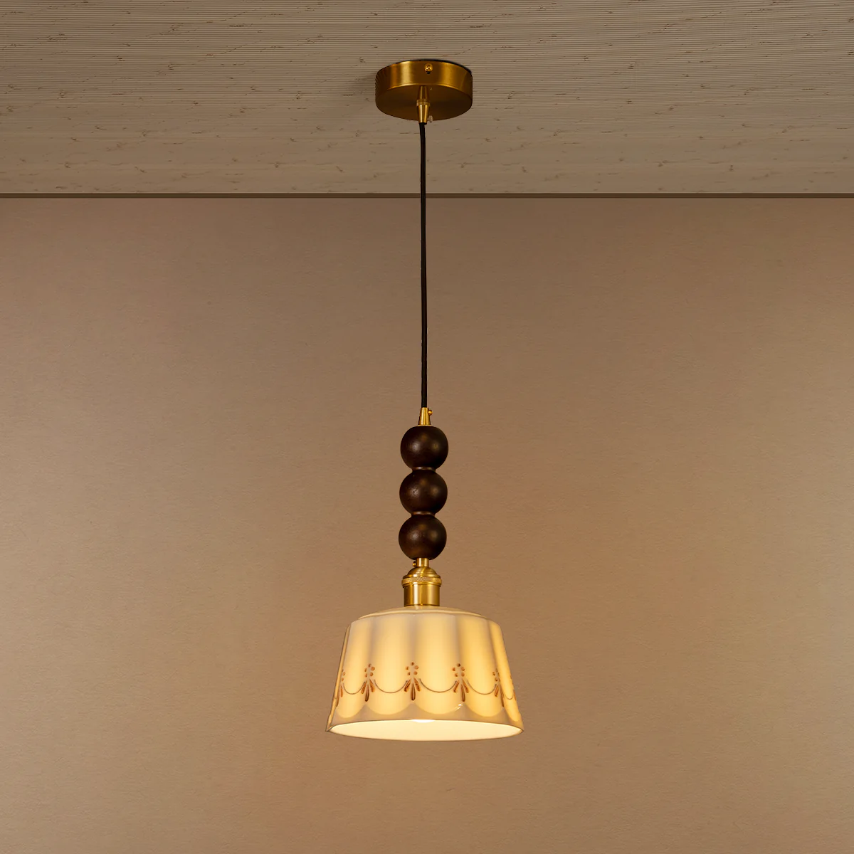 Ornate Cascade Ceiling Light For Home