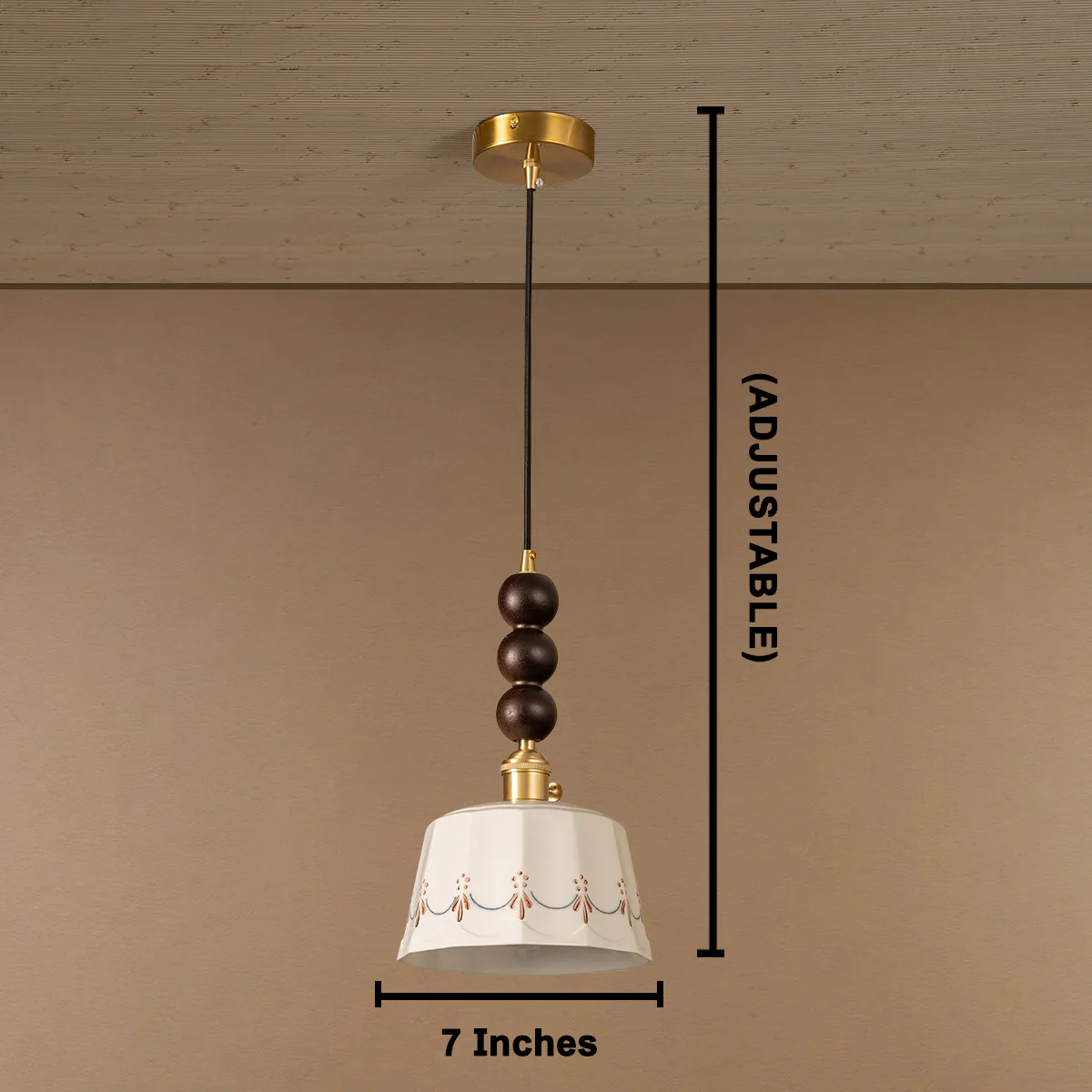 Ornate Cascade Ceiling Light For Home - Image 3