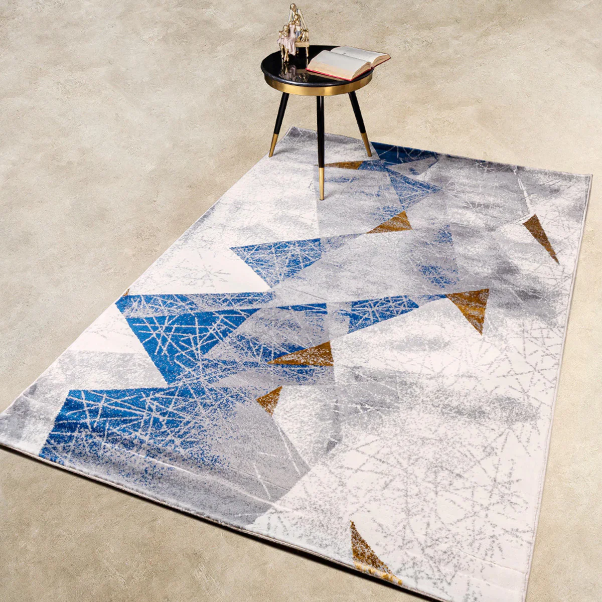 Paulo Abstract Floor Rug (5x7.5 Feet)