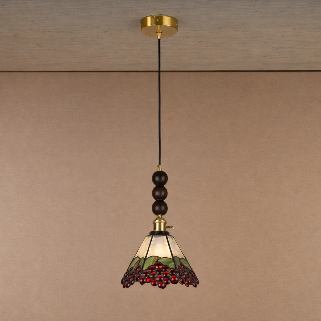 Ruby Blossom Pendant For Living Room - Image 2