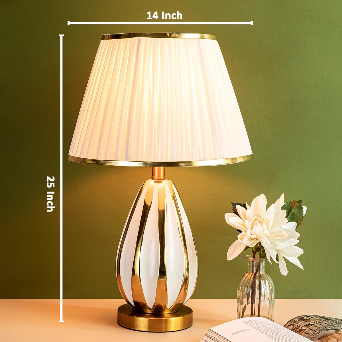 Senardo Ceramic Table Lamp - Image 2