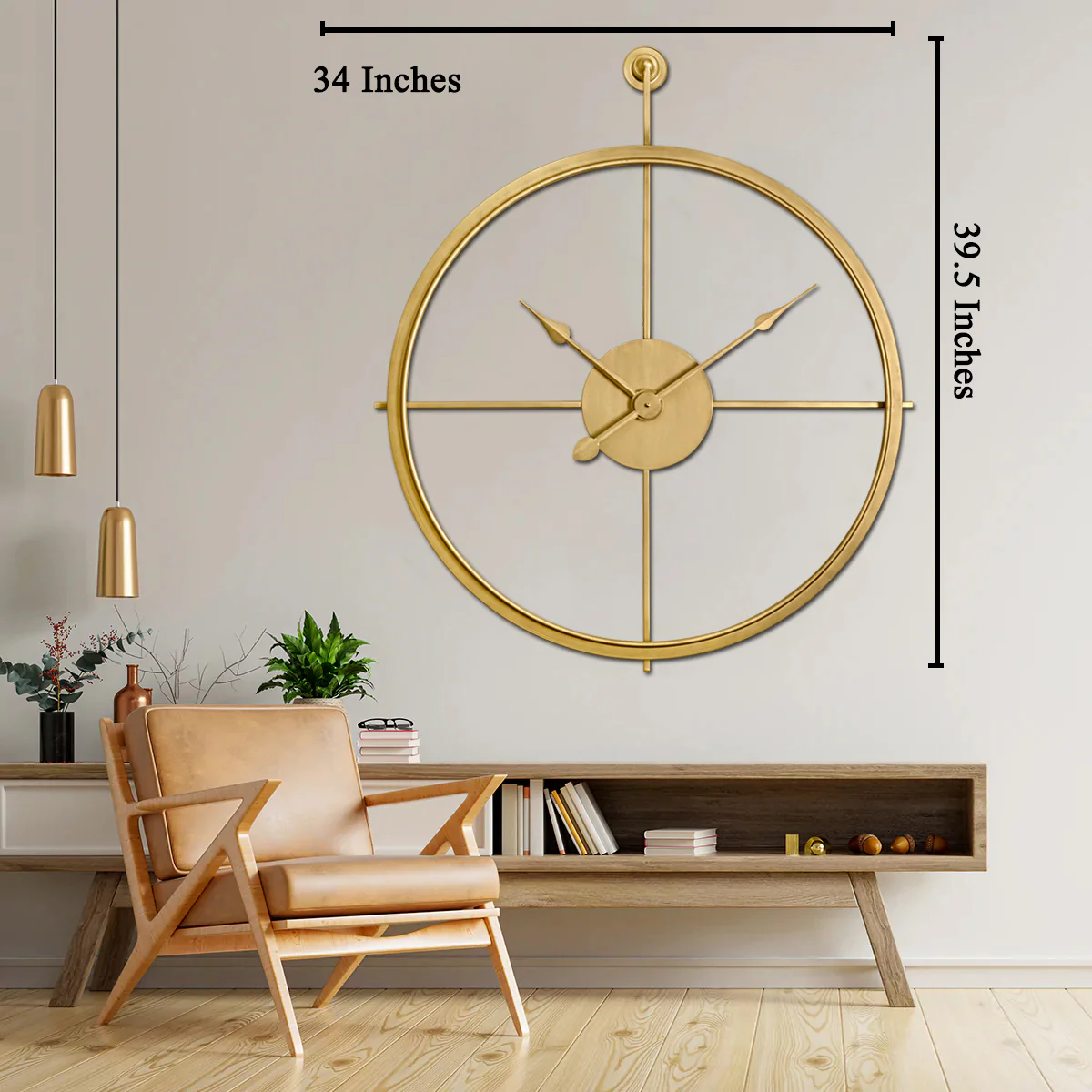 Sparkling Splendour Decorative Wall Clock - Image 3