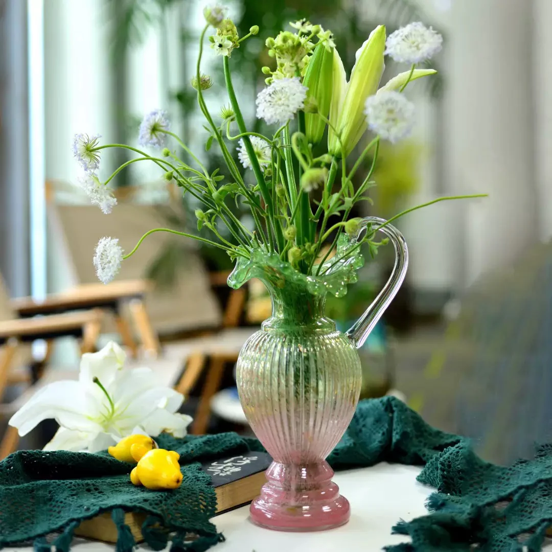 Spring Blossom Handblown Glass Showpiece & Items for Room Decoration - Image 2