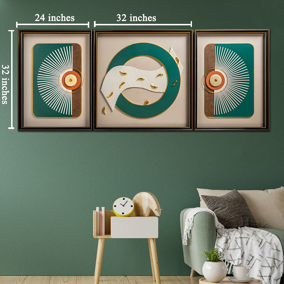 Stellar Odyssey Wall Decoration Shadow Box - Set of 3 - Image 3