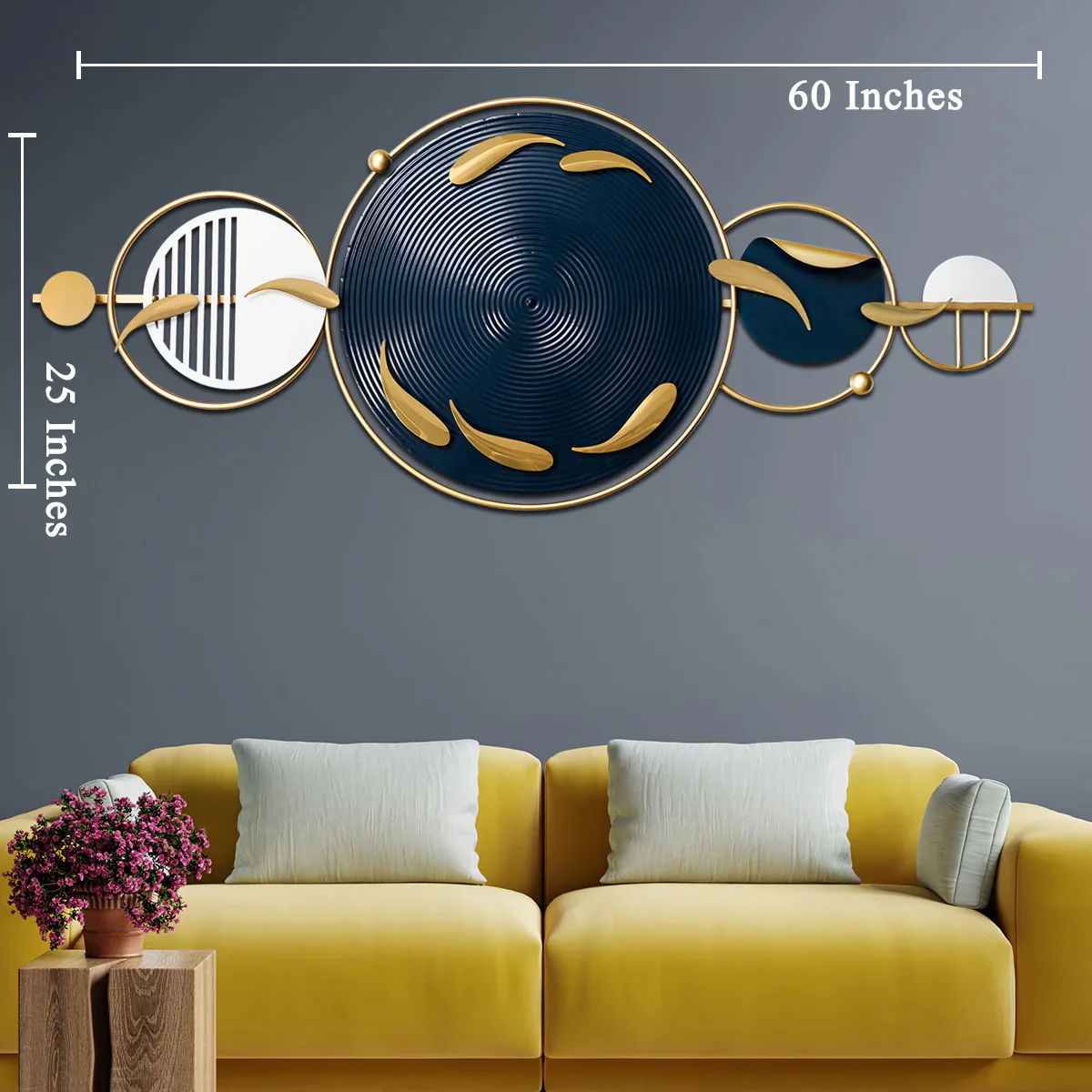 Stellar Stride Metallic Wall Decor - Image 3