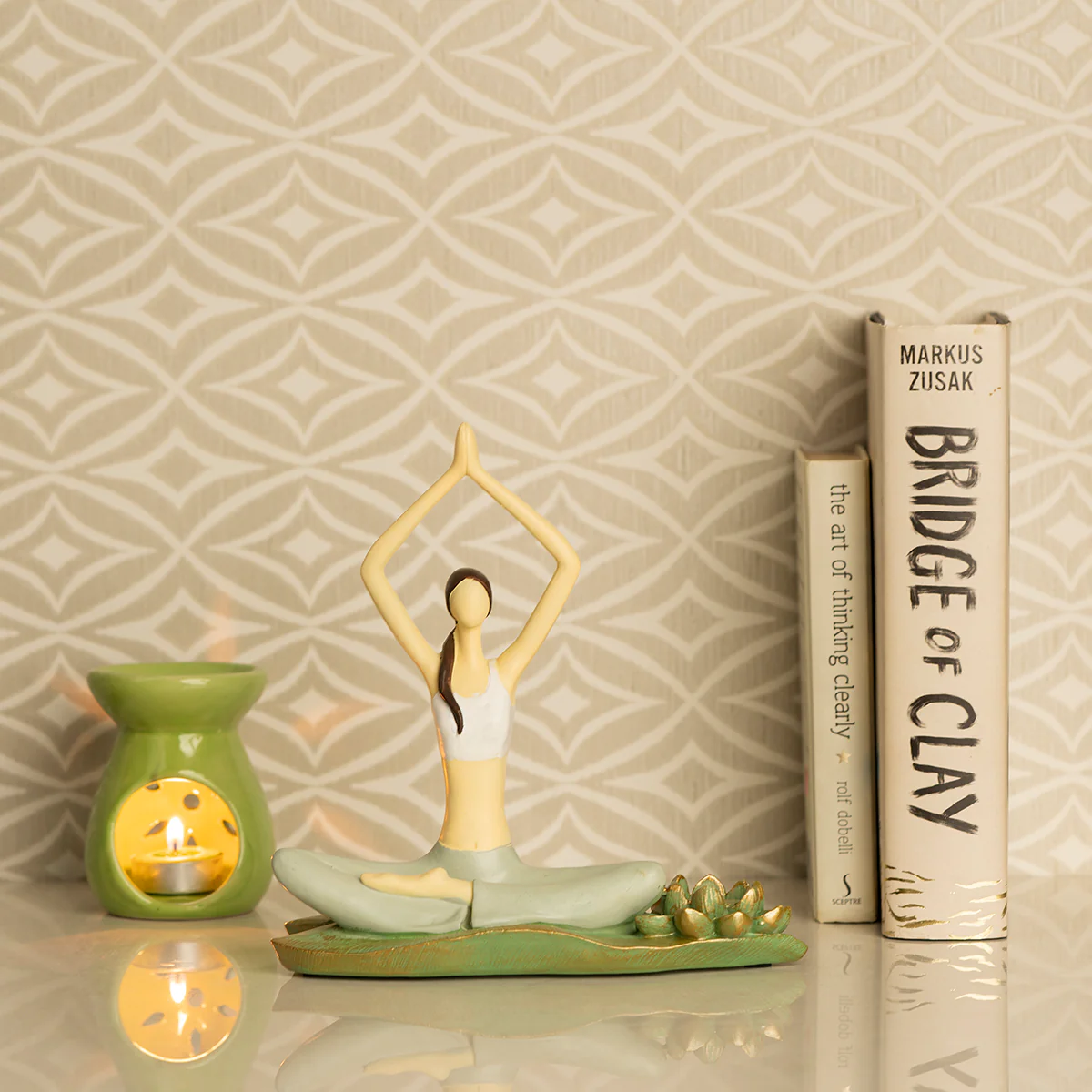 The Blissful Yogi Table Decoration Showpiece - Image 3