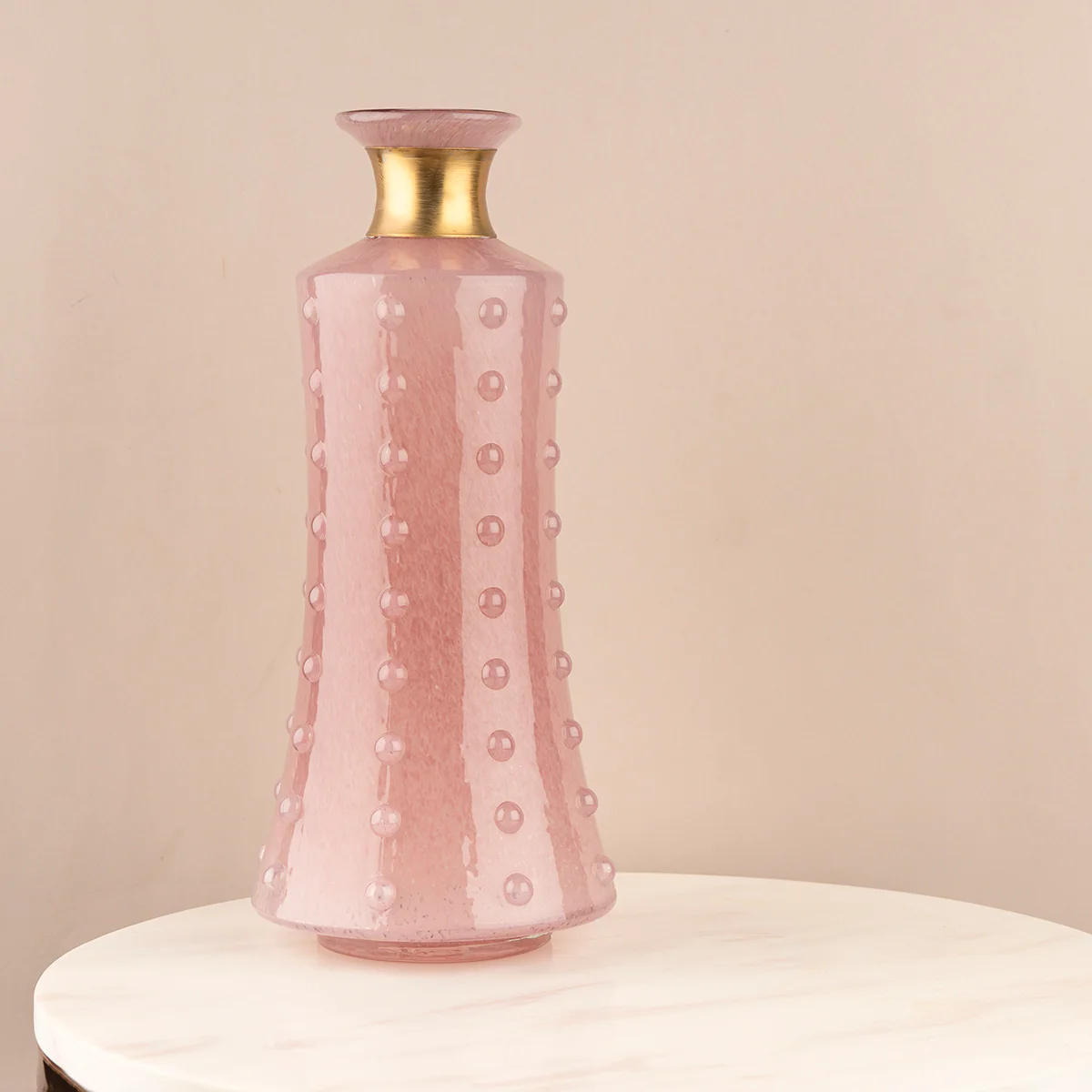 The Celestial Drop Handblown Glass Decorative Vase - Image 2