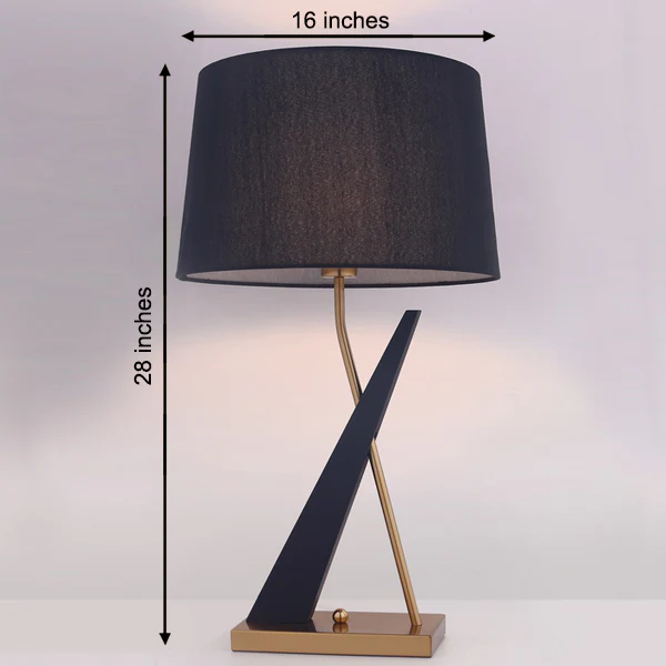 The Evening Charm Stainless Steel Decorative Table Lamp - Image 3