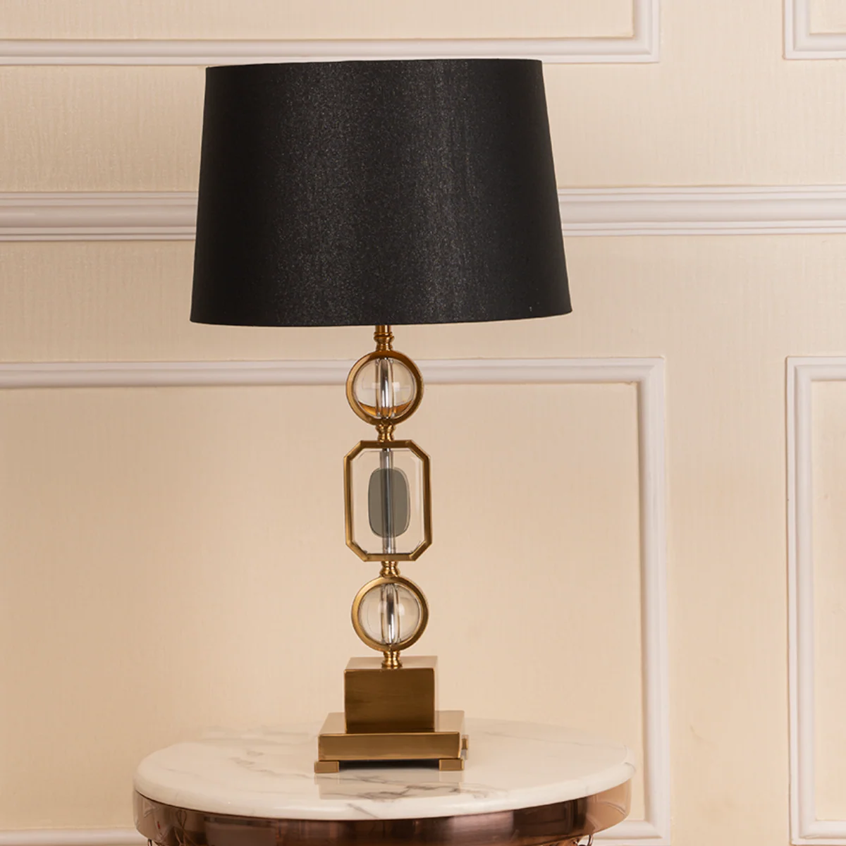 The Golden Mirage Stainless Steel Table Lamp - Image 3