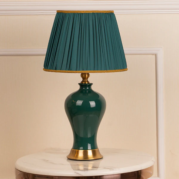 The Green Comet Antique Decorative Table Lamp - Medium - Image 2