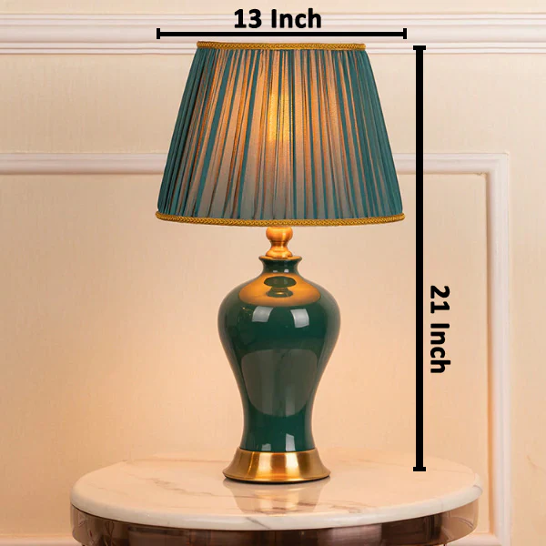 The Green Comet Antique Decorative Table Lamp - Medium - Image 4