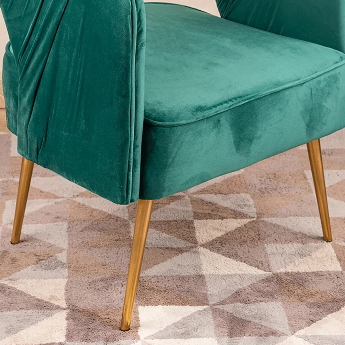 The Italian Pleated Accent lounge Chair - Image 5