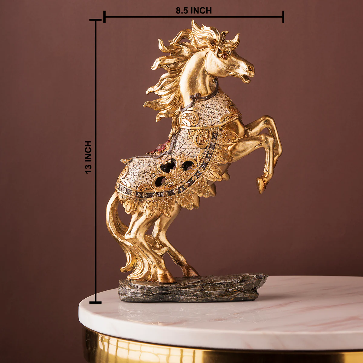 The Jumping Stallion Table Decoration Showpiece - Image 2
