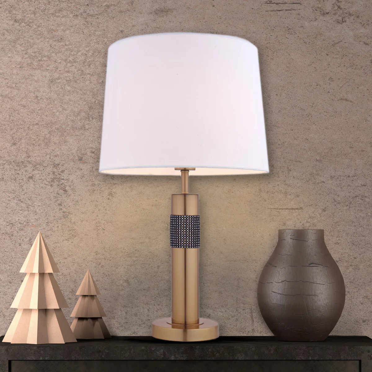 The Midnight Magic Stainless Steel Decorative Table Lamp - Image 6