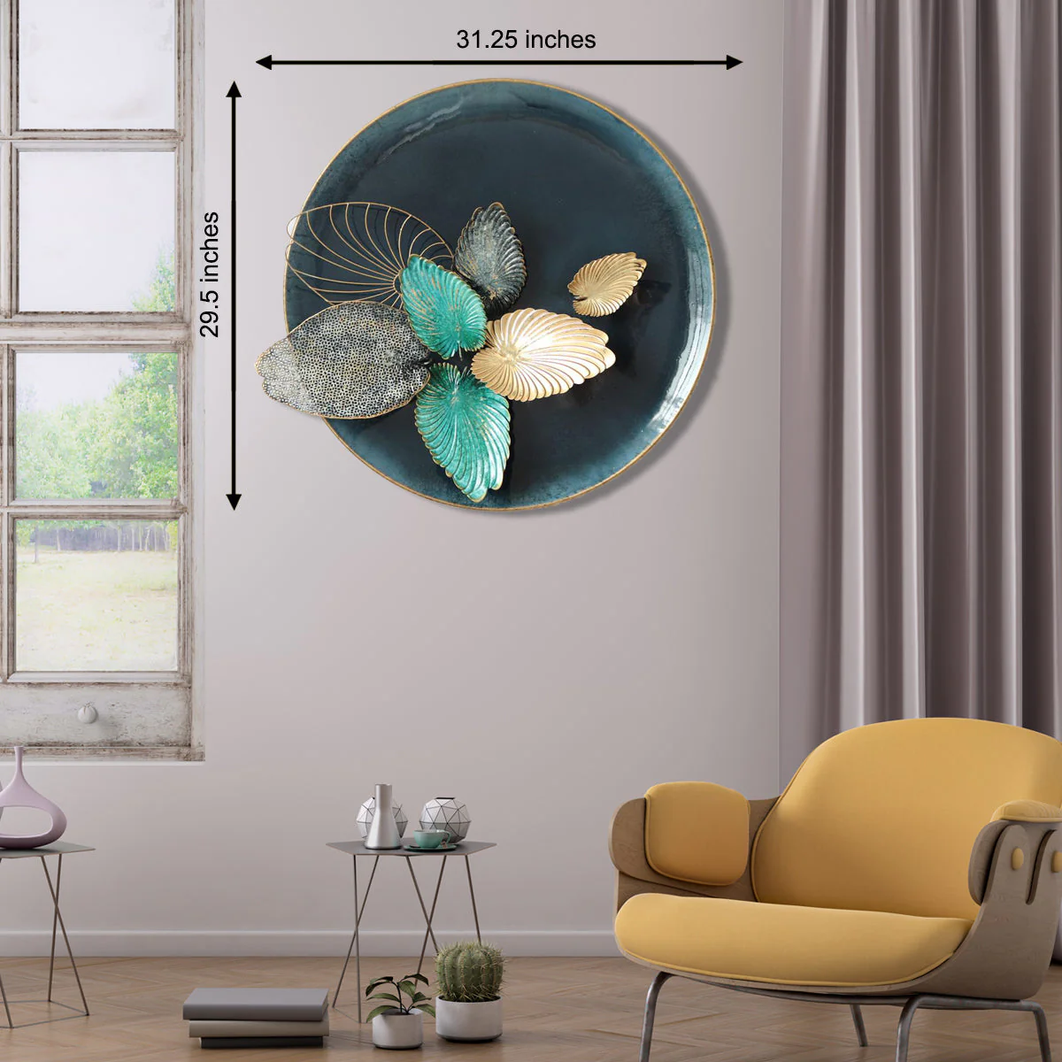 The Natures Love Metal Art Wall Decoration - Image 4