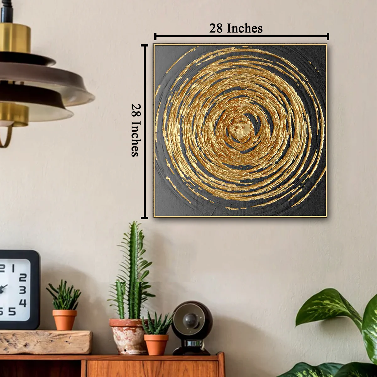 The Polar Vortex Framed canvas print - Single Panel - Image 2