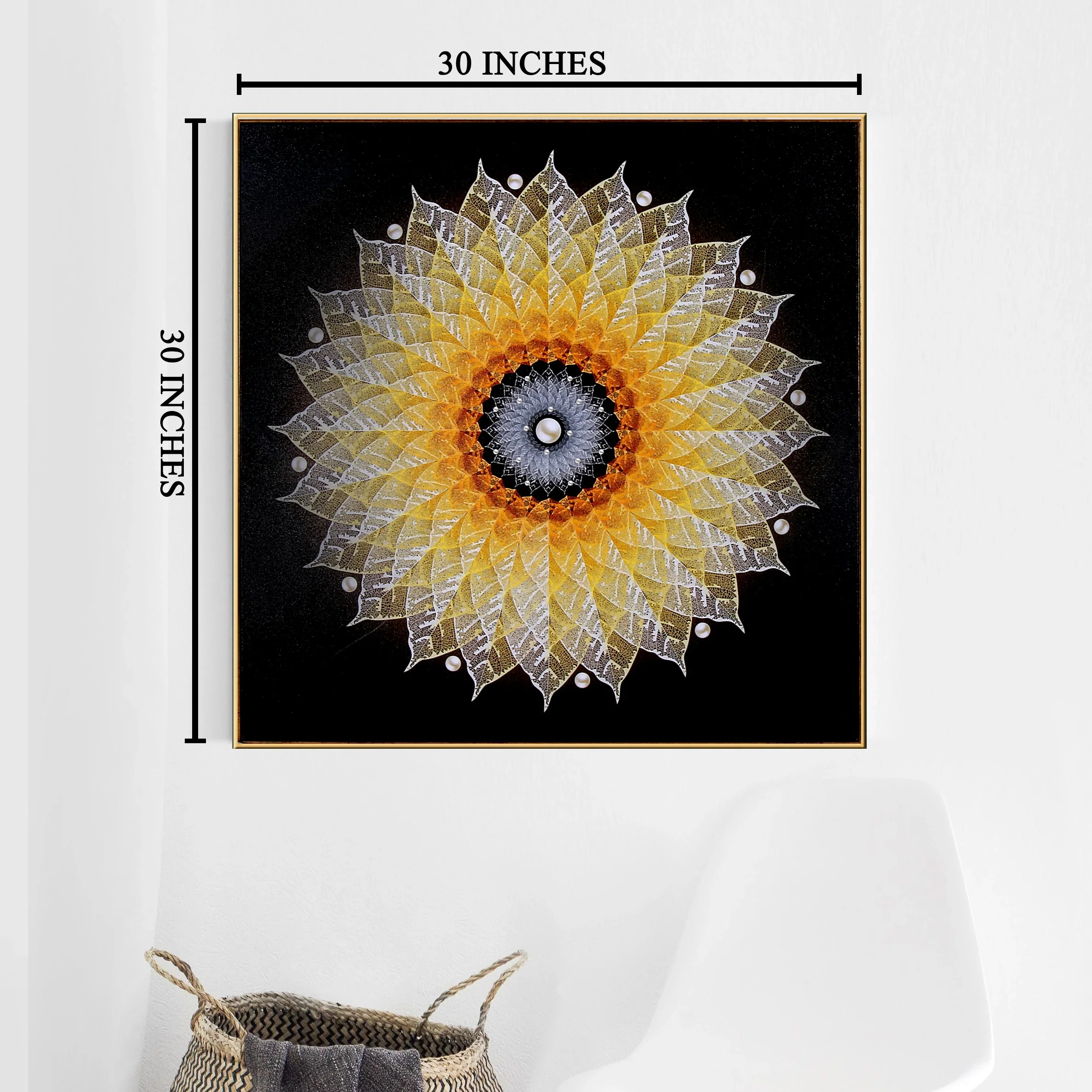 The Solar Prism Framed Canvas Print - Image 2