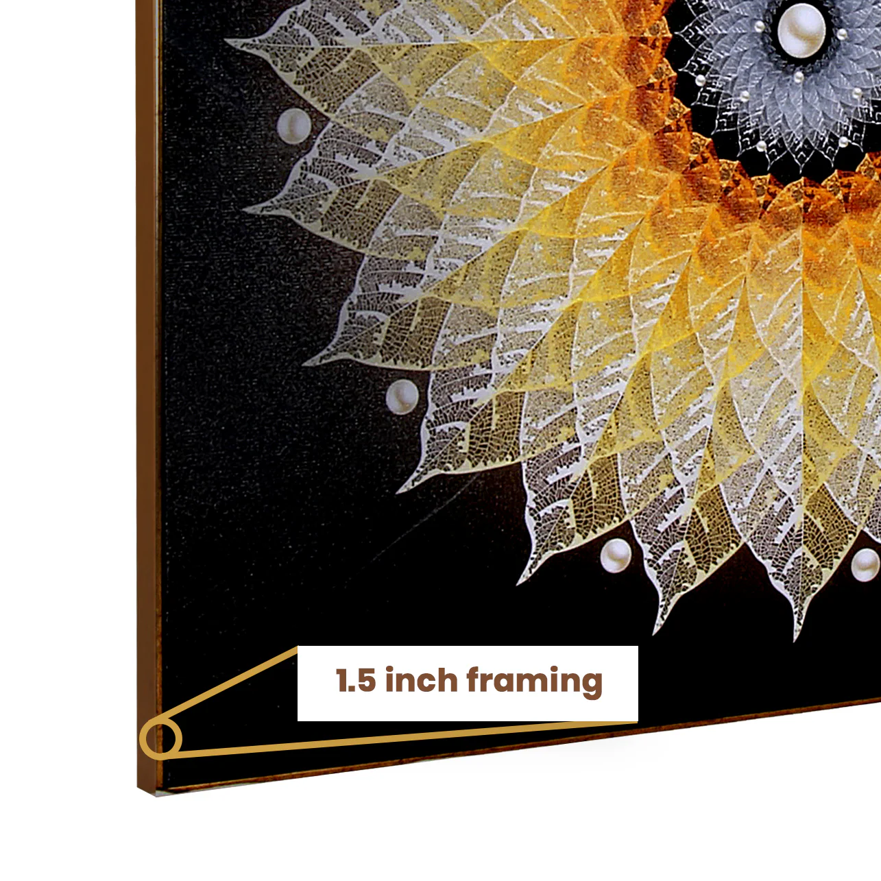 The Solar Prism Framed Canvas Print - Image 3