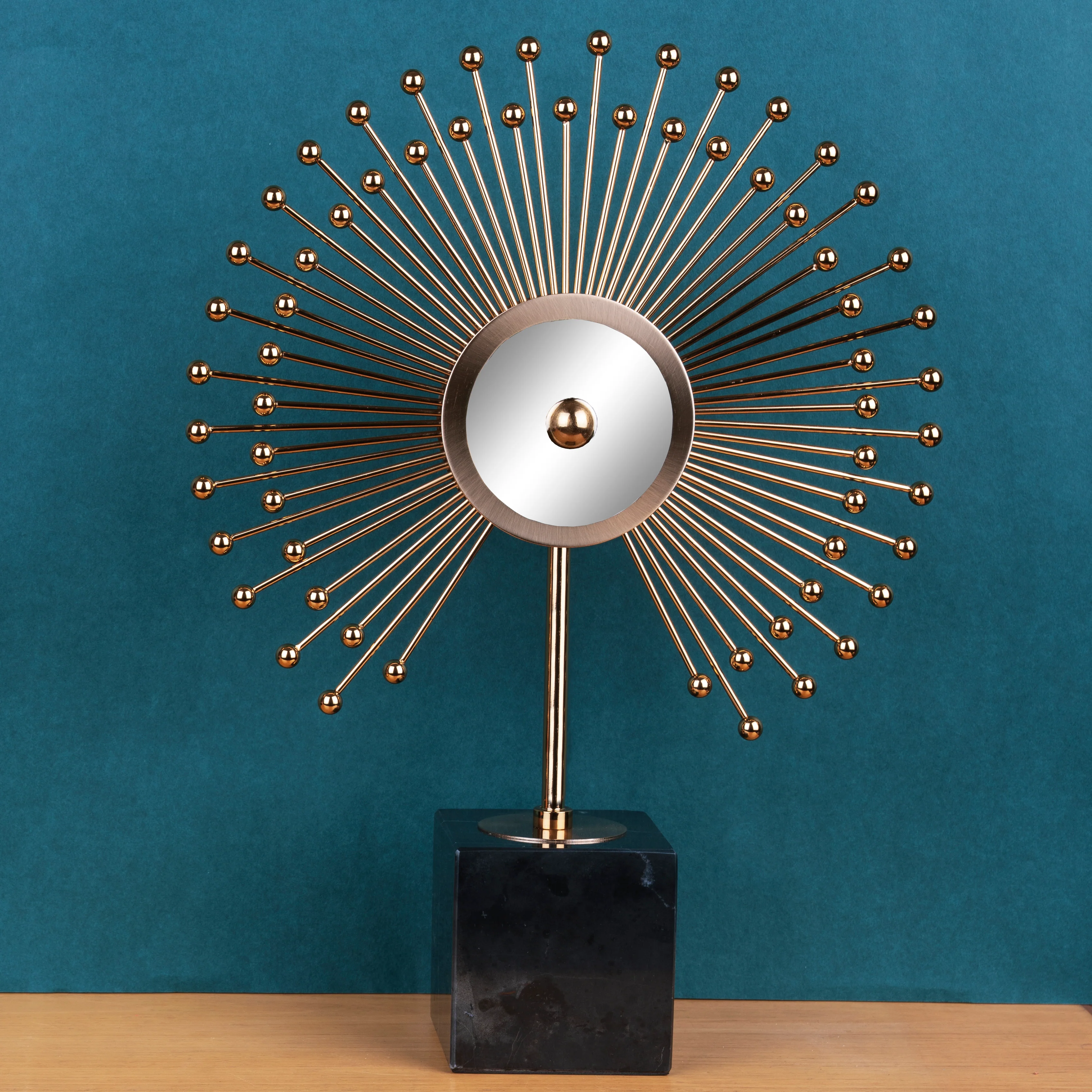 The Sun Burst Mirror Table Showpiece for Decoration - Image 3